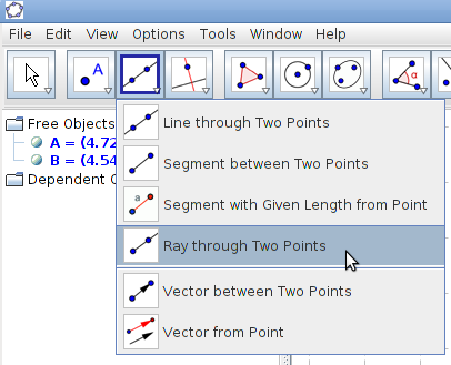 Geogebra 4 Ray through two points.png