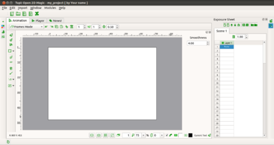 Tupi main window