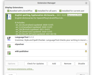 After adding the language tool and dictionary.png