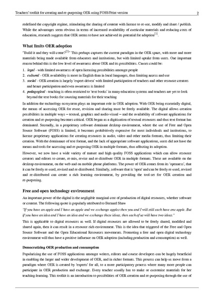File:Teachers' toolkit for creating and re-purposing OER using FOSS.pdf