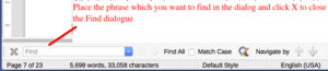 Using the Find toolbar.png