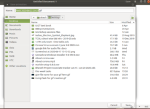 5. Give file name to save the gif files.png