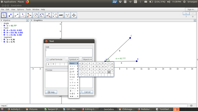 Showing symbols in textbox.png