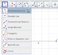 Geogebra 10 perpendicular line through point.png