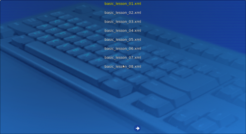 TuxTyping 2 Lessons option.png