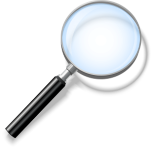 Magnifying glass icon mgx2.svg