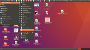 4.Kannada Ubuntu Interface.png