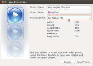 Openshot - Save projects.png