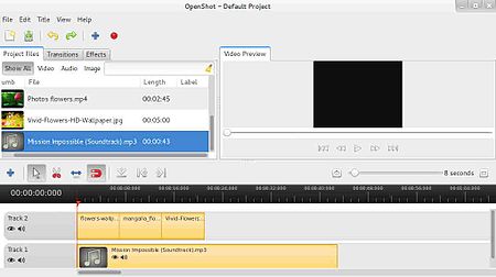 Openshot 3 Add music to timeline.jpg