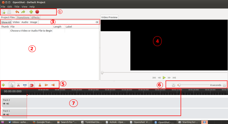 चित्र:Openshot Main Window.png